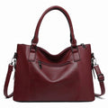 Satchel Handbag for Women with Shoulder Strap Medium Top Handle Purse Crossbody Bag Soft Leather Work Tote