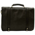 Briefcase Black — Calfskin Nappa Leather