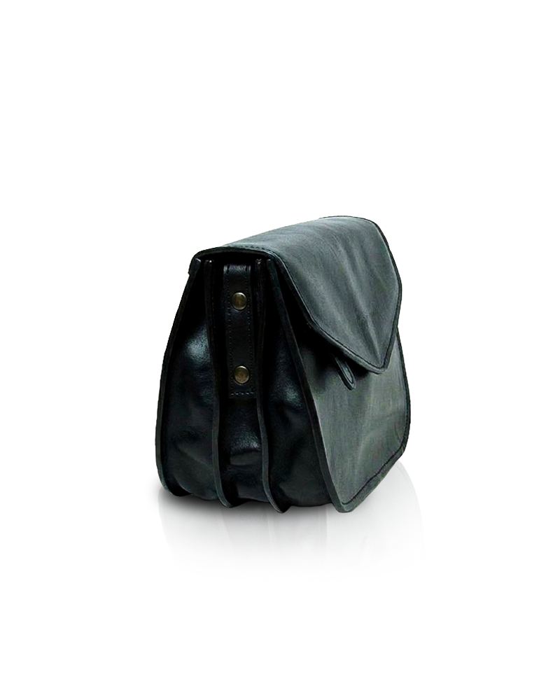 Shoulder Bag Brown — Full-Grain Calfskin