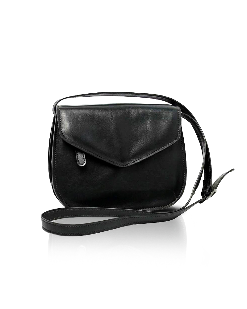 Shoulder Bag Brown — Full-Grain Calfskin