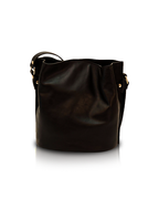Shoulder Bag Black — Cowhide Leather