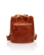 Backpack Shoulder Mahogany — Calfskin Premium